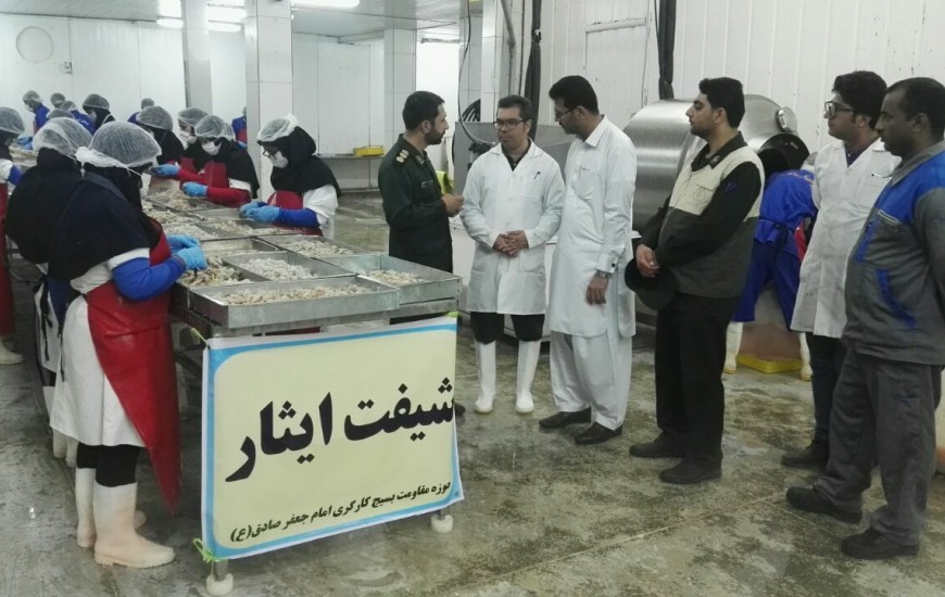 شیفت ایثار، رزمایش خدمات رسانی بسیج کارگری در چابهار برگزار شد