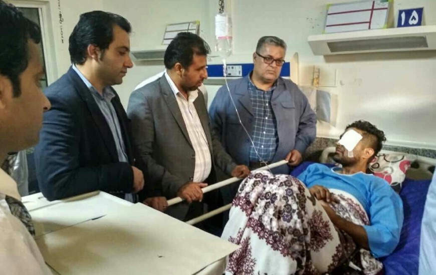 انتقال تکنسین حادثه تیراندازی چابهار به تهران
