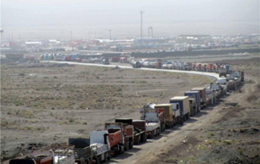 ترافیک سنگین صادرات پشت مرز‌های سیستان و بلوچستان