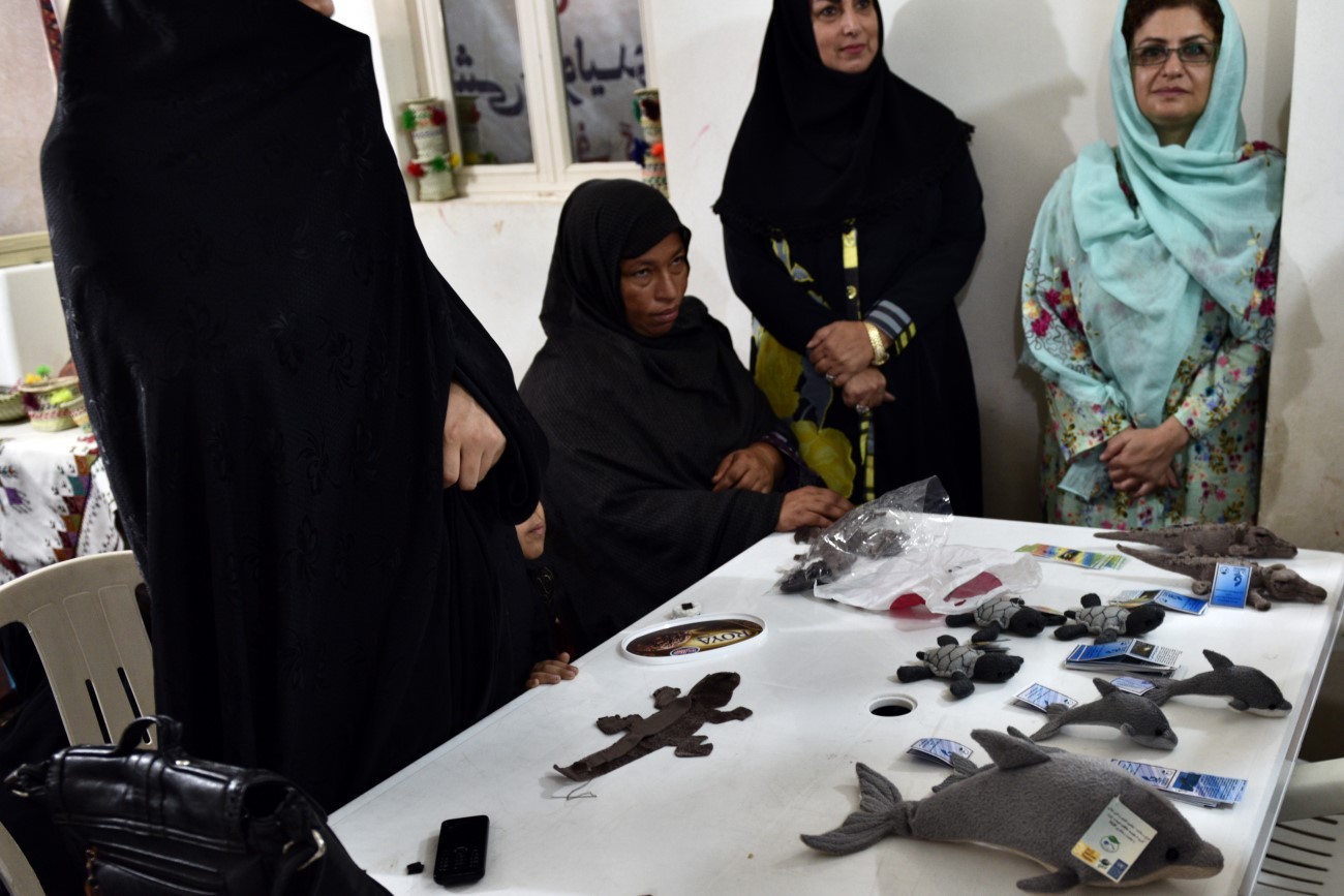 کارگاه آموزشی تولید صنایع دستی در روستای تیس