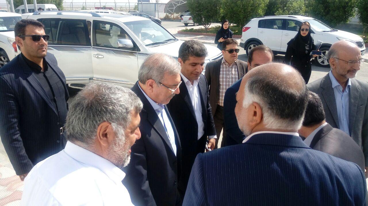 بازدید دبیر شورای عالی مناطق آزاد از طرح‌های منطقه آزاد چابهار