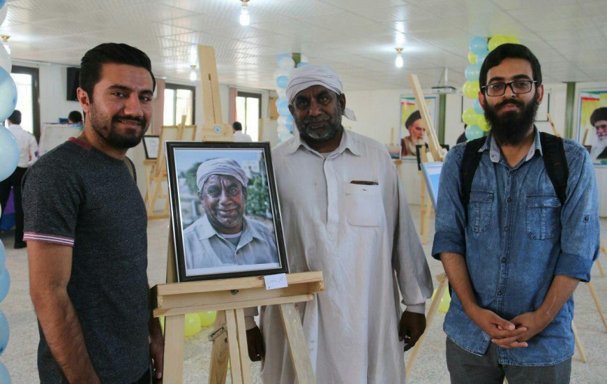 افتتاح نمایشگاه عکس و نقاشی دانشجویان دانشگاه دریانوردی چابهار