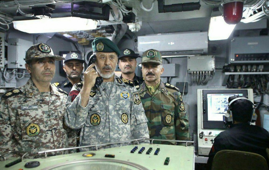 آغاز رزمایش ارتش جمهوری اسلامی ایران در کنارک با رمز یا رسول الله (ص)