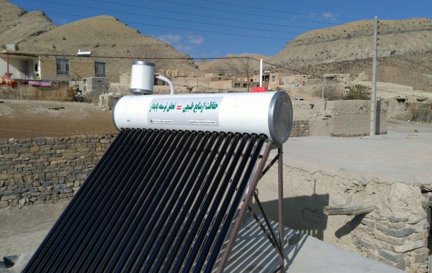 140 دستگاه آبگرمکن خورشیدی در سیستان و بلوچستان توزیع شد