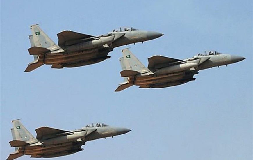 بمباران گسترده صعده یمن توسط جنگنده‌های سعودی