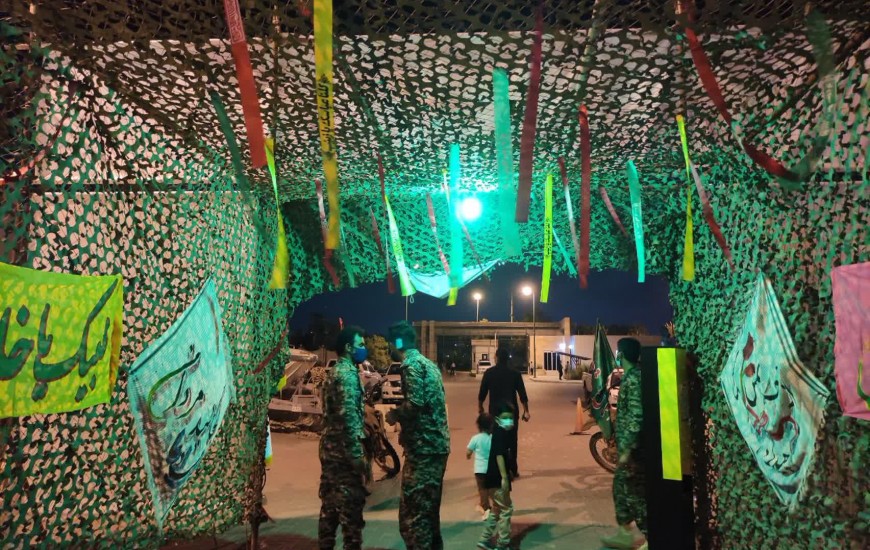 گزارش تصویری/ یادواره شهدای شهرستان چابهار به مناسبت هفته دفاع مقدس برگزار شد