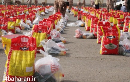 توزیع هزار بسته معیشتی در بین محرومین شهرستان چابهار